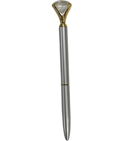 Amazon.co.jp: Bocotoerjp ボールペン 大粒ダイヤモンドモチーフ
